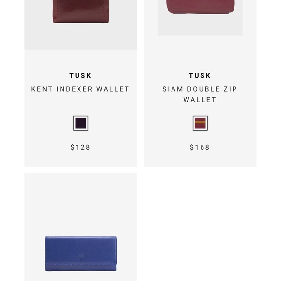 TUSK. SMALL LEATHER GOODS - Picture 2 of 5